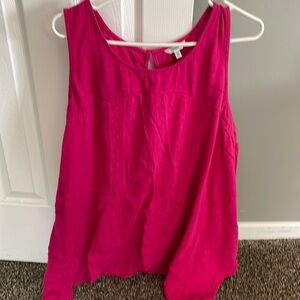 Pink tank top